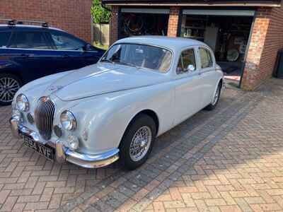 1958 Jaguar Mark 1 3 4 Overdrive Disc Brakes Pearl Grey