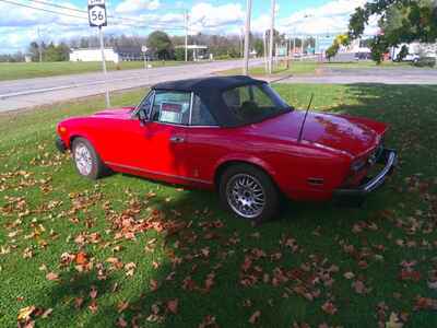 1981 Fiat 124 Spider SPIDER