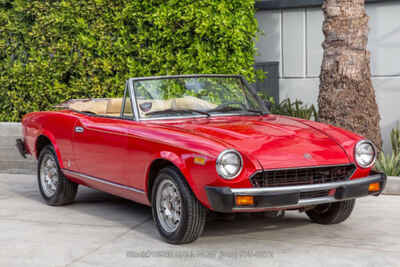 1979 Fiat 124 Spider