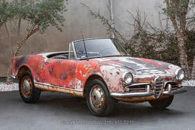 1963 Alfa Romeo Giulia 1600 Spider