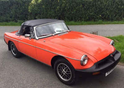 1977 MGB Roadster Classic Convertible - Runs & Drives, Overdrive works!