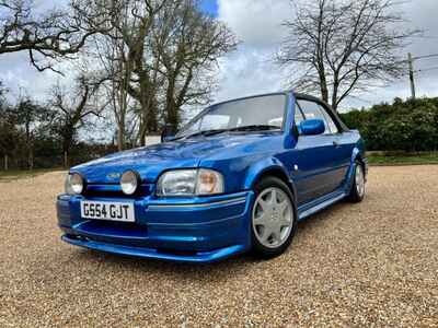 ford escort xr3i cabriolet mk4