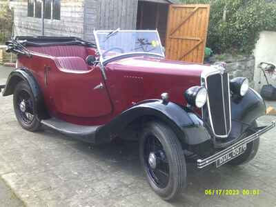 1938 MORRIS 8 FOUR SEAT OPEN TOURER  /  CABRIOLET  /  CONVERTIBLE