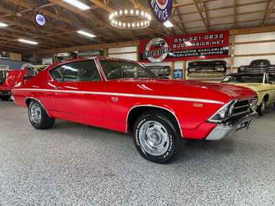 1969 Chevrolet Chevelle SS 396 350hp #s Matching Garnet Red Parchment Interior