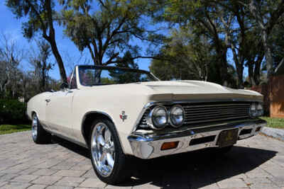 1966 Chevrolet Chevelle Convertible 350ci Auto Power Steering & Brakes