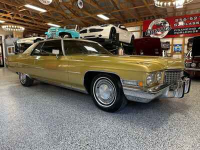 1972 Cadillac Coupe DeVille - Only 29, 793 Original Miles