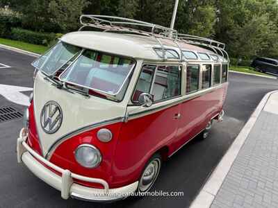 1975 volkswagen VW Bus 23 samba ragtop!