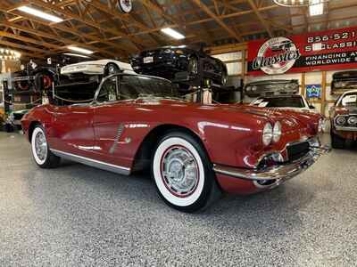 1962 Chevrolet Corvette Convertible 2 Tops 350 V8 4-Spd Driver