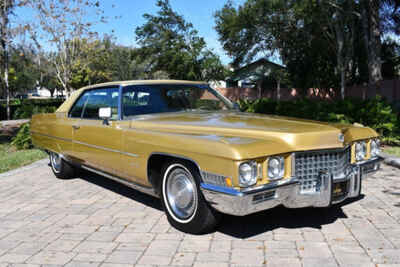 1971 Cadillac DeVille 1971 Cadillac Coupe Deville 472ci V8 Auto A / C