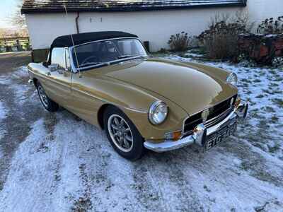 MGB Roadster 1 8 Manual With Overdrive , Original RHD UK 1972