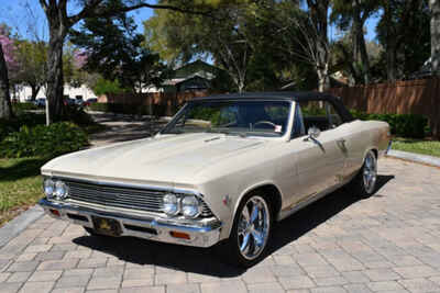 1966 Chevrolet Chevelle Convertible 350ci Auto Power Steering & Brakes