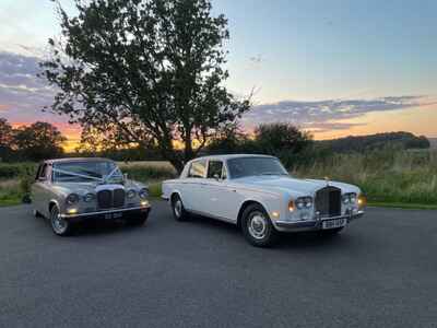 White Rolls Royce Silver Shadow 1976 Mk1