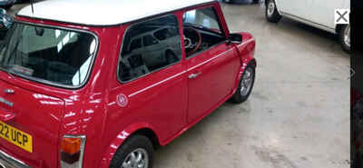 1990 Classic Rover Mini Cooper RSP. S.  1275cc. Flame red. Very original.