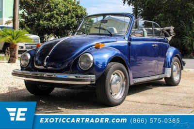 1978 Volkswagen Super Beetle Convertible