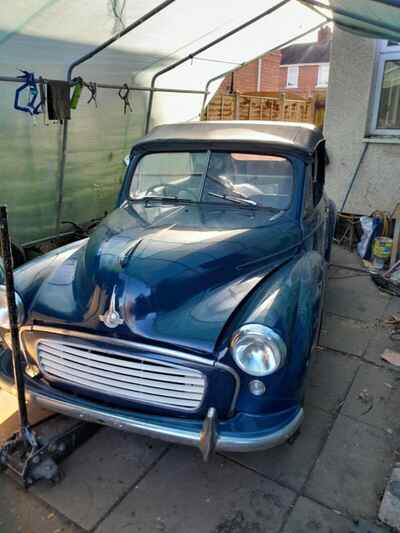 1955 MORRIS MINOR TOURER in Trafalgar Blue