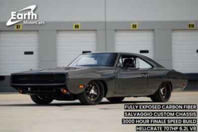 1970 Dodge Charger Full Carbon Fiber SALVAGGIO CHASSIS 6 2L Hellcrate