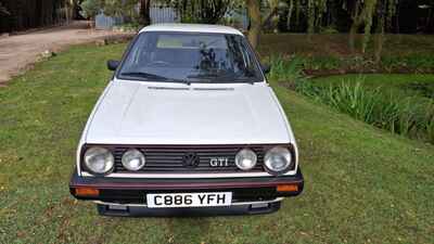 Volkswagen Golf GTI Mk2 1 8 8v white