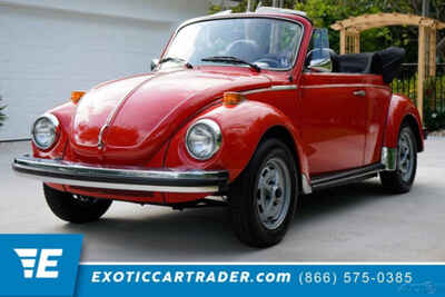 1979 Volkswagen Beetle - Classic Convertible Karmann