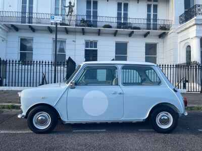 1987 Classic Austin Mini Mayfair Mk 2 Blue White 998cc