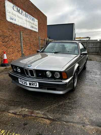 BMW E24 635CSI HIGHLINE RESTORATION PROJECT