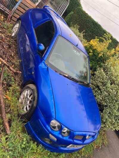 53 plate MG ZR Express 2 0 Turbo Diesel CDV in Trophy Blue