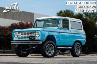 1968 Ford Bronco Custom Restomod Gulf Edition - Fully Restored