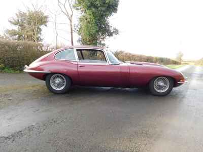 1966 JAGUAR E TYPE S1,  MANUAL, RESTORED CAR