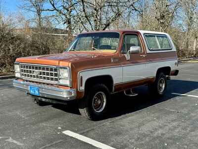 1980 Chevrolet Blazer SILVERADO K5 4X4 5 7 V8