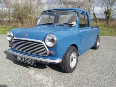 CLASSIC 1976 MINI PICK-UP TURBO 1380cc