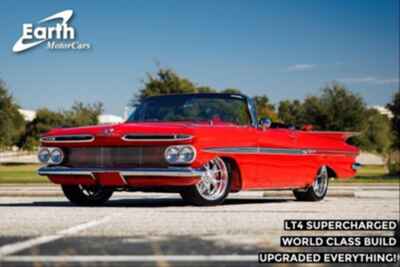 1959 Chevrolet Impala Convertible LT4 Supercharged Restomod