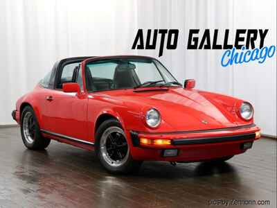 1985 Porsche 911 2dr Coupe Carrera Targa