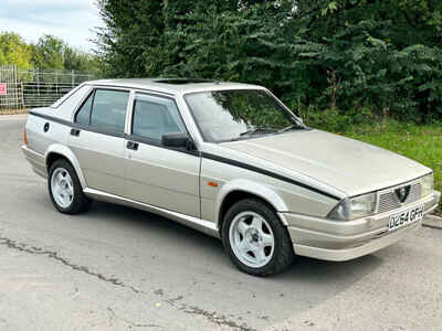 1986 Alfa Romeo 75 v6 2 5 Green Cloverleaf