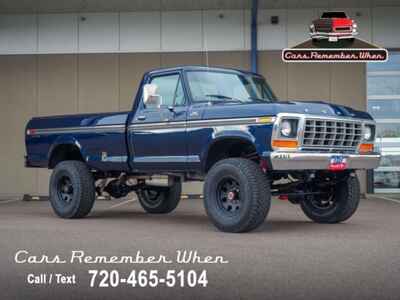 1978 Ford F-250 Highboy 4x4 | 460 V8 | New Wheels and Tires