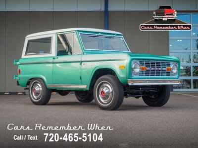 1977 Ford Bronco Jade Glow Green | Totally Restored