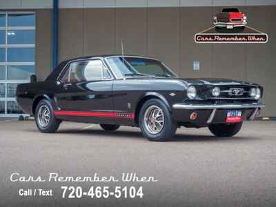 1966 Ford Mustang GT 289 A Code | GT 4-Speed with Air