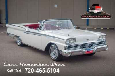 1959 Ford Galaxie Skyliner Restored Hardtop Convertible With Upgrade