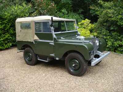 land rover series 1 80 inch 1950