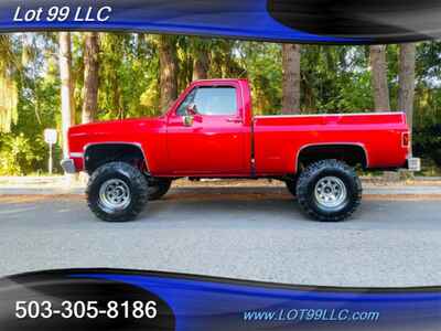 1984 C / K Pickup 1500 K10 383 SBC Scottsdale Pickup 4" Lift 35" Boggers