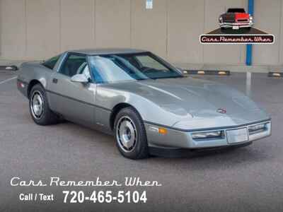 1985 Chevrolet Corvette 9K Original Miles | 4+3 Manual