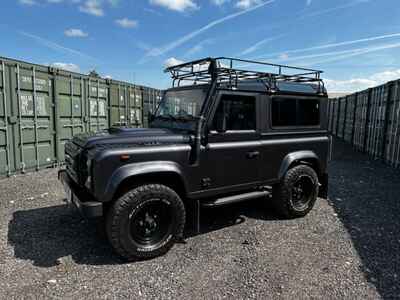 1989 Land Rover Defender 90 2 4 TDI in Charcoal Metallic Grey