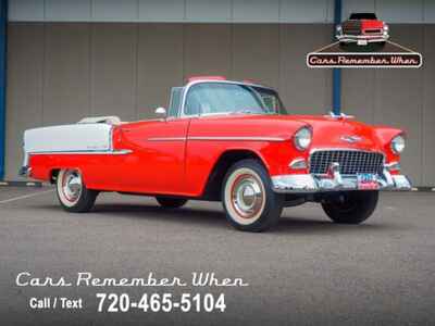 1955 Chevrolet Bel Air / 150 / 210 Convertible 265 V8 | Restored | Power Steering