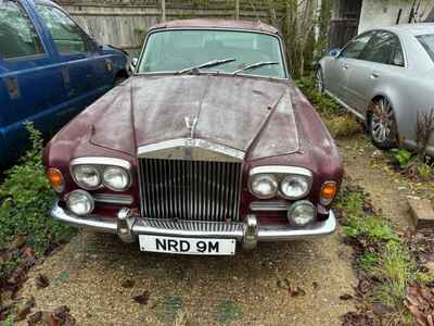 ROLLS ROYCE SILVER SHADOW 1, HISTORIC VEHICLE, DISTRESSED PATINA