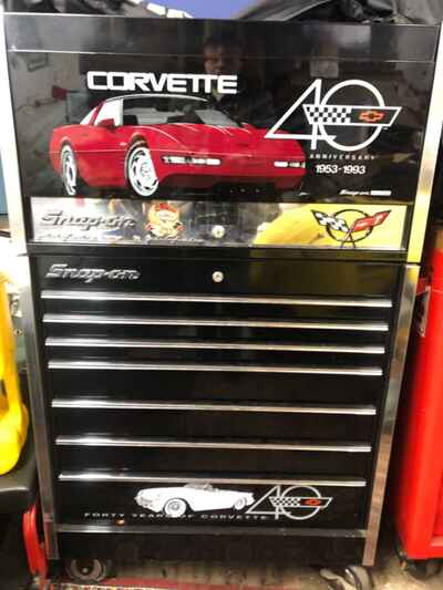 Chevrolet Corvette Snap On 40th 1953-93 Tool  Chest full size Collector Edition