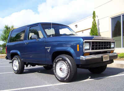 1986 Ford Bronco II XL EFI 2 9L V6 4WD 5-SPEED A / C PS PB VERY SHARP WAGON 4X4