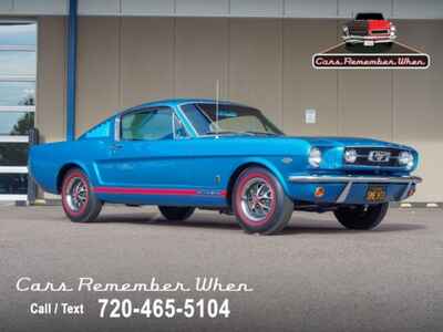 1966 Ford Mustang GT Fully Restored "K" Code GT Fastback