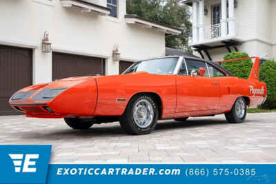 1970 Plymouth Road Runner Superbird 440ci Six Pack