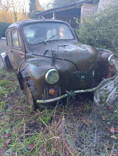 1954 Renault 4CV  BARN FIND classic car