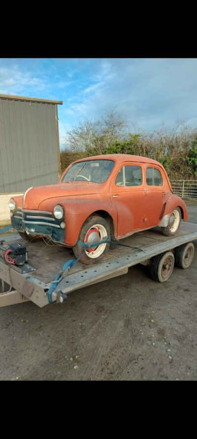 PHOTOS COMING SOON  1956 Renault 4CV Classic Car