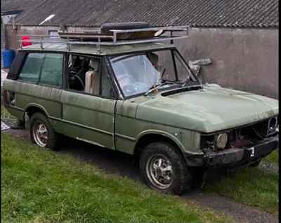 1974 2dr Range Rover classic with 2 8 Turbo diesel & Fairey Overdrive