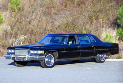 1976 Cadillac Fleetwood 1-OWNER 33K FANTASTIC ORG UN-RESTORED FACTORY LIMOUSINE